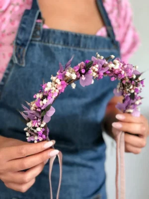 Corona Floral Artesanal